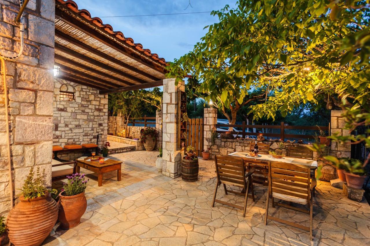 Petalidi Olive Garden Stone House Near The Beach Dış mekan fotoğraf